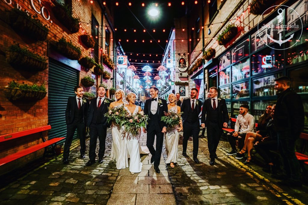 Merchant Hotel Belfast Wedding Portraits, Duke of York, new years eve wedding