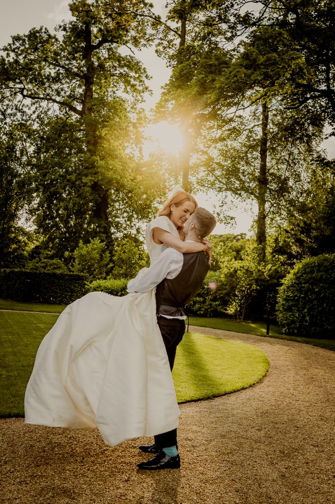 clandeboye-lodge-wedding-portrait-sunset-dancing-photography-golden-hour