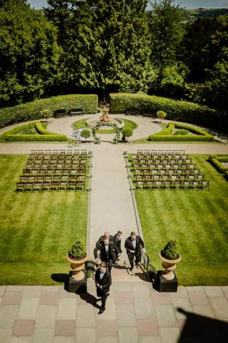 wedding photos at the Magheramorne estate