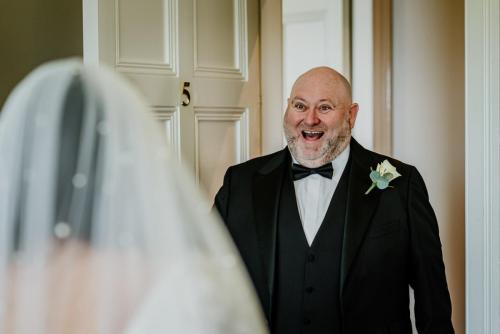 wedding photos at the Magheramorne estate
