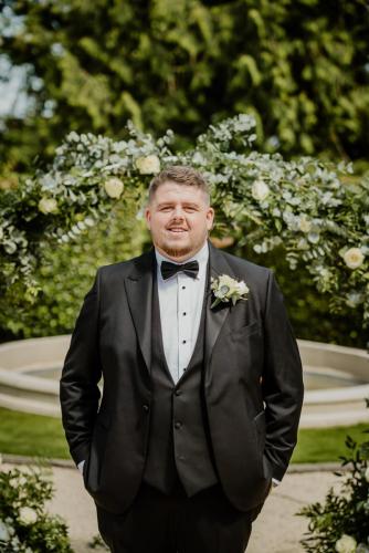 wedding photos at the Magheramorne estate