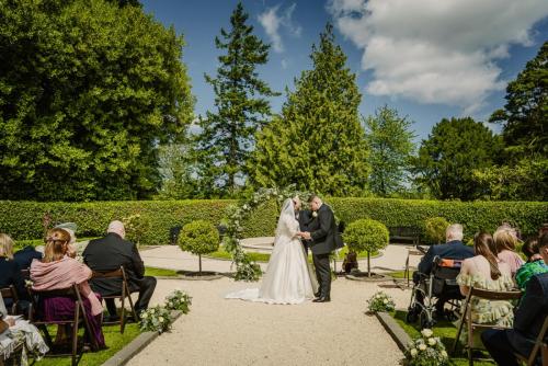 wedding photos at the Magheramorne estate
