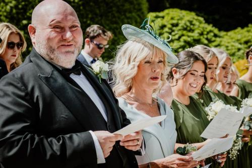 wedding photos at the Magheramorne estate