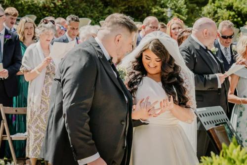 wedding photos at the Magheramorne estate